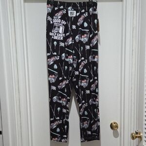 Golf Print Pajama Lounge Pants
